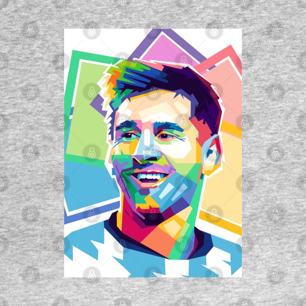 Lionel Messi Pop Art by erikhermawann22